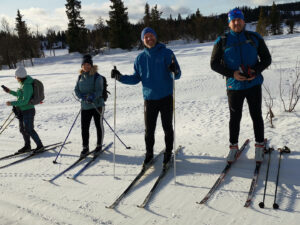 Vårskitur på Brovoll, Lunner