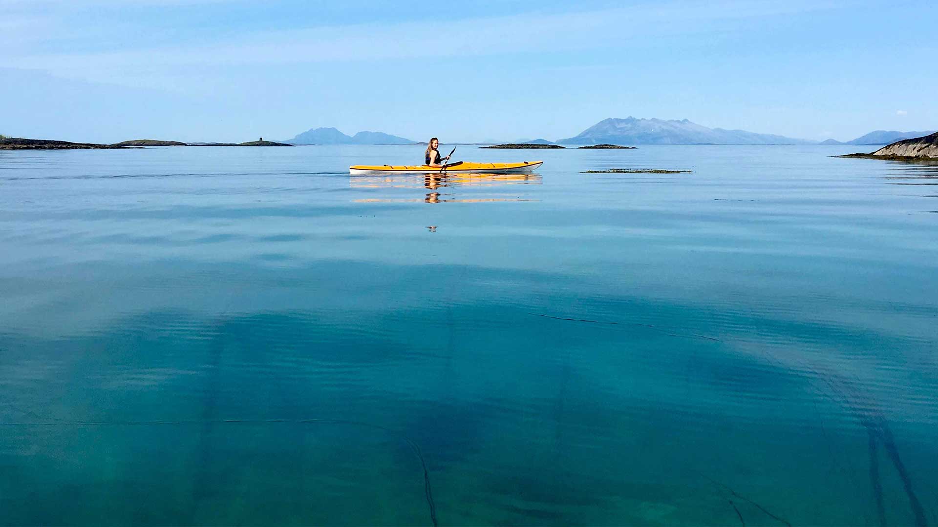 Drømmetur til Himmelblå-øya Ylvingen