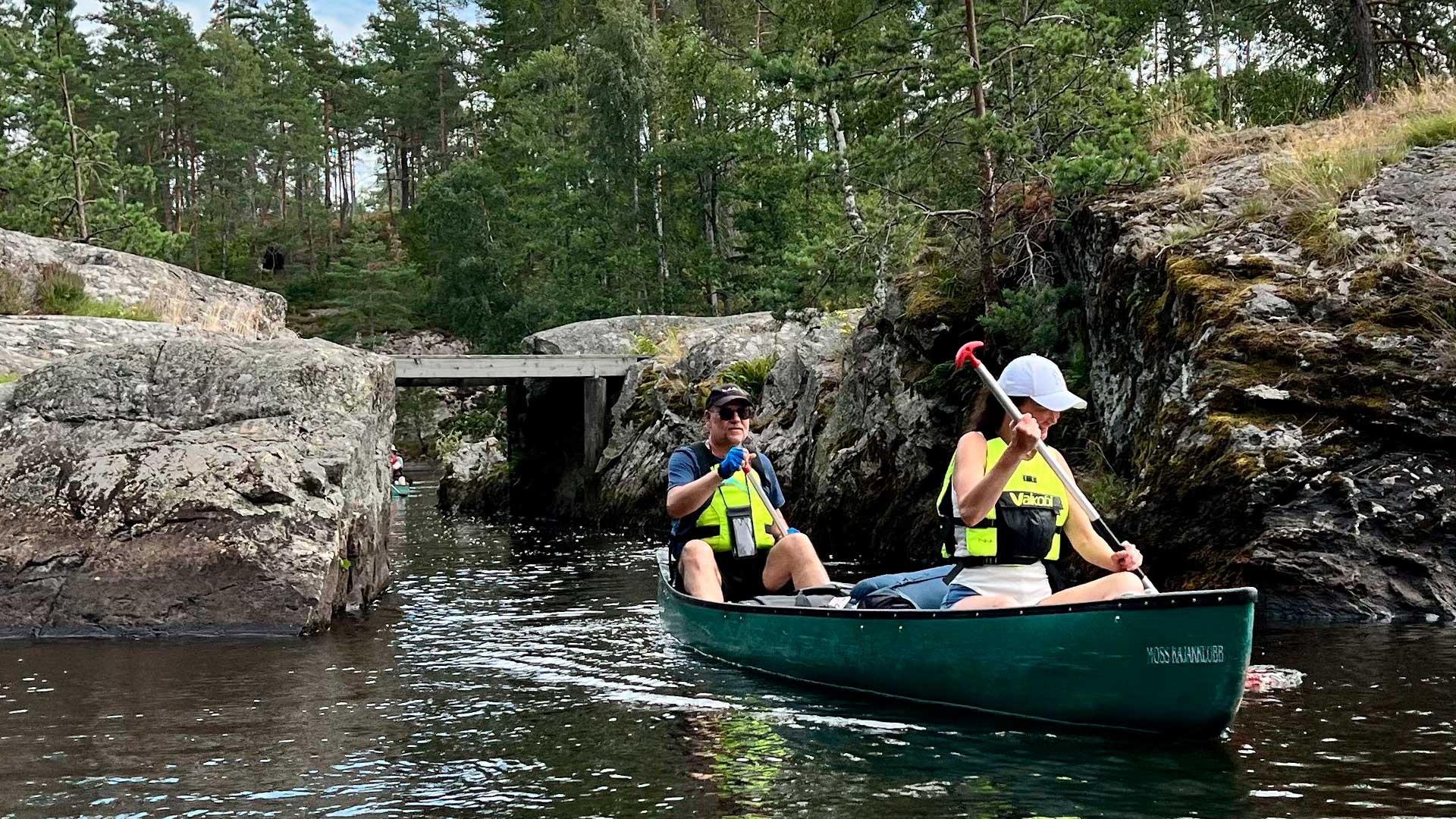 Kanotur på Vansjø