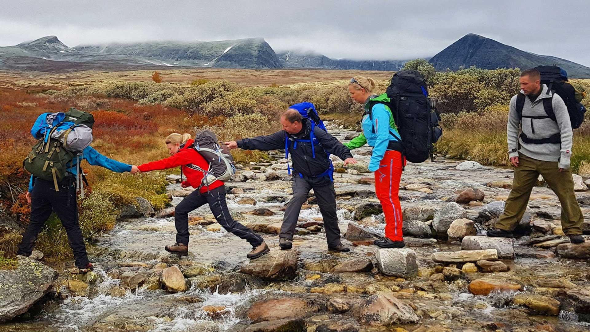 Høstsamling ved porten av Rondane