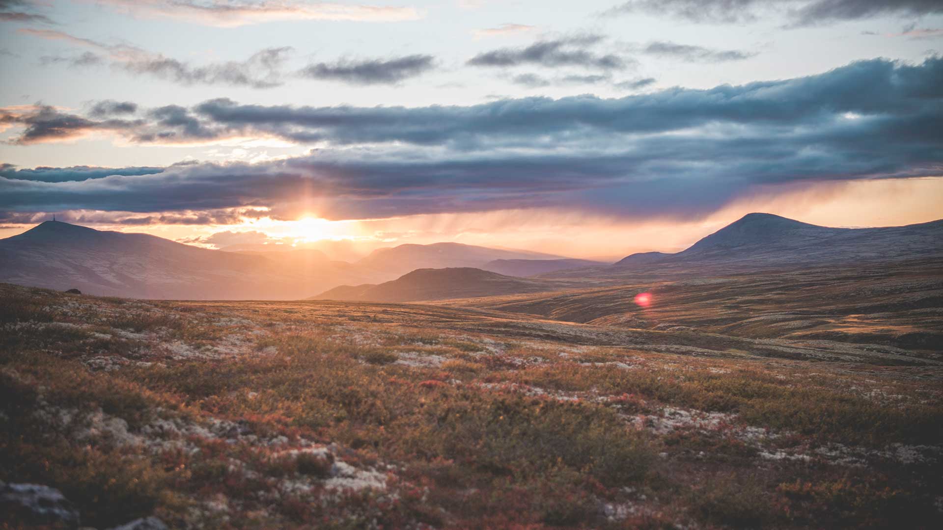 Høstsamling ved porten av Rondane