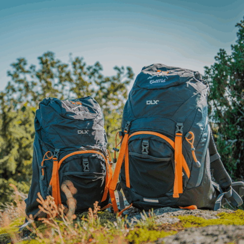 FjellTidsekken, stor og liten.