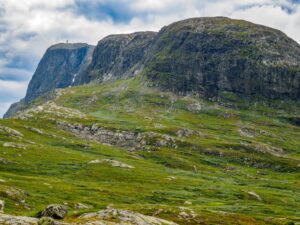 grønn bitihorn, en fjelltopp i jotunheimen.