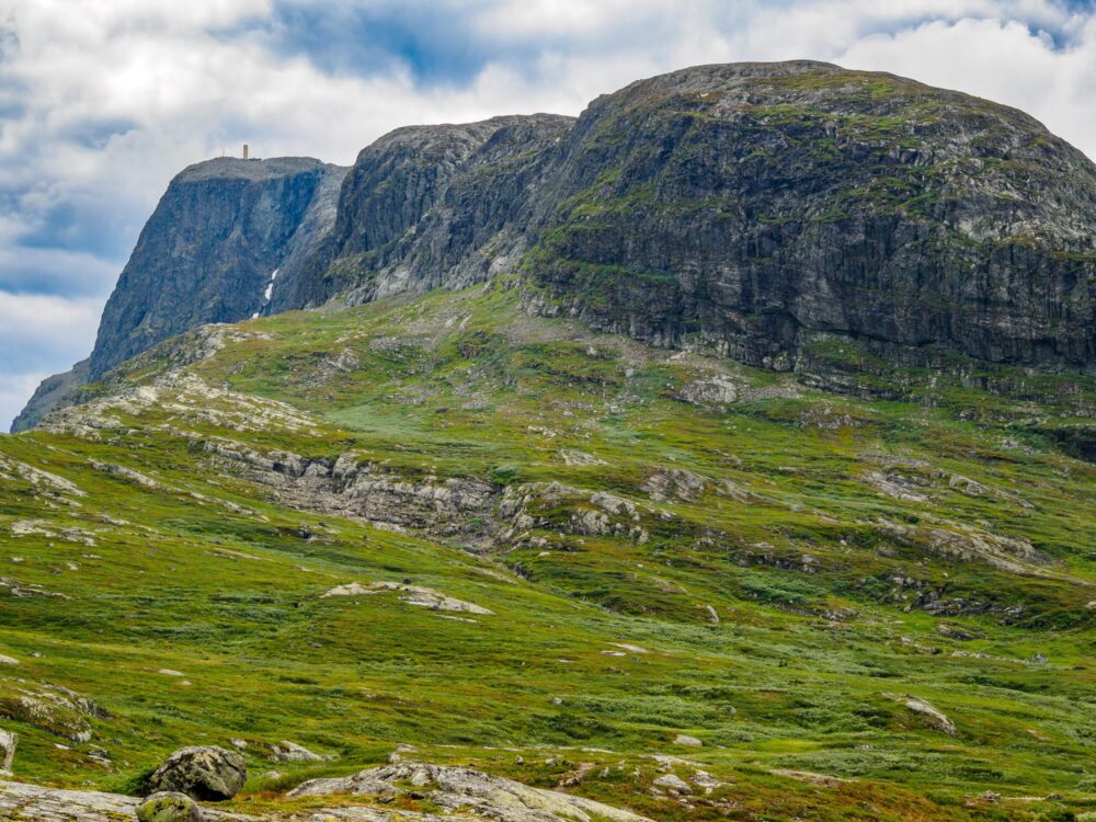 grønn bitihorn, en fjelltopp i jotunheimen.