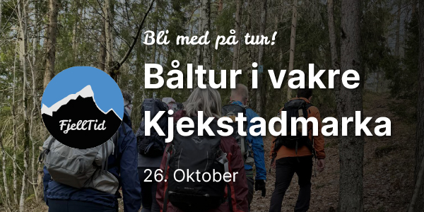 Båltur i vakre Kjekstadmarka 26. oktober.