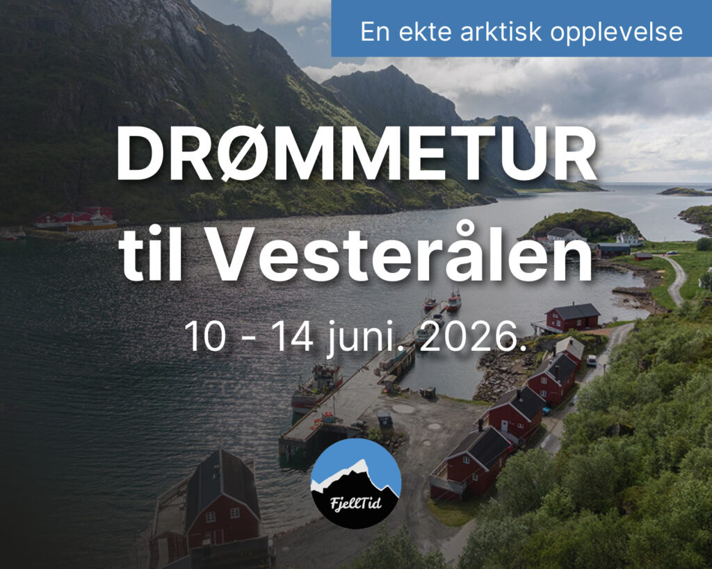 Drømmetur til Vesterålen. 10 - 14 juni 2026
