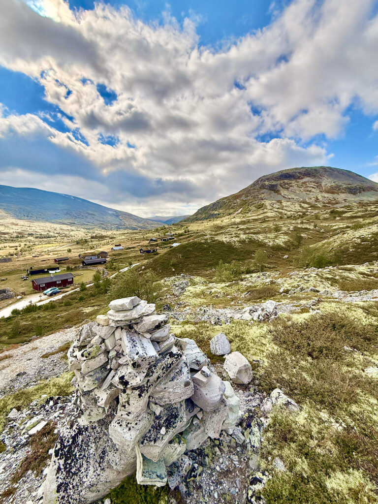 Naturskjønne landskapet ved haverdalseter i Rondane nasjonalpark.
