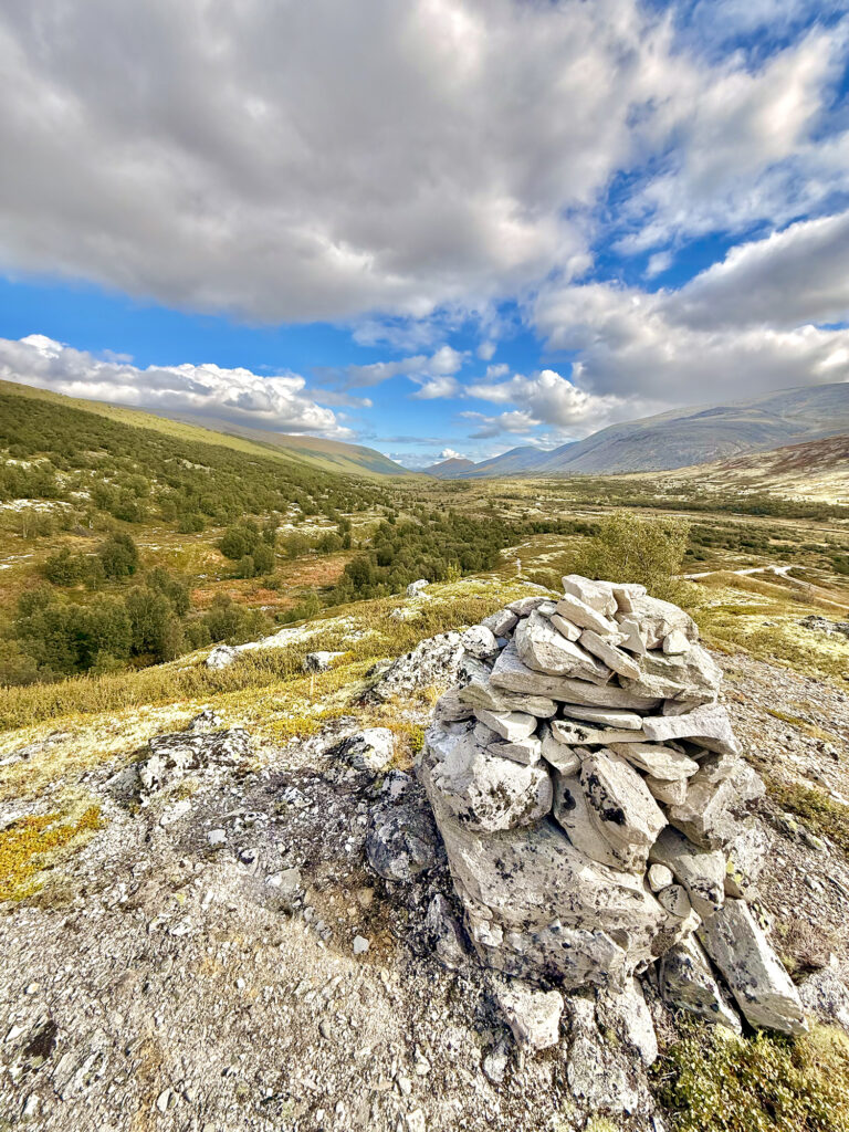 Naturskjønne landskapet ved haverdalseter i Rondane nasjonalpark.