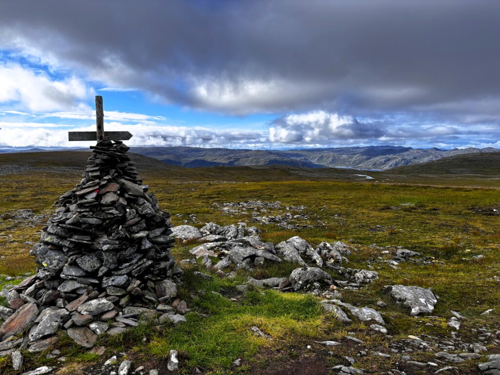 Vakre Finnmarks landskap ved Knivskjeodden.